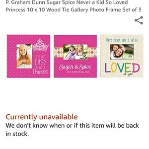 P. Graham Dunn photo frame set